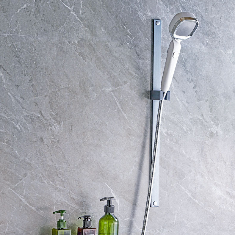 4-Setting Pressurized Shower One-button Water-stop Hand-held Shower Head Clearhalo 'Bathroom Remodel & Bathroom Fixtures' 'Home Improvement' 'home_improvement' 'home_improvement_shower_heads' 'Shower Heads' 'shower_heads' 'Showers & Bathtubs Plumbing' 'Showers & Bathtubs' 6757078