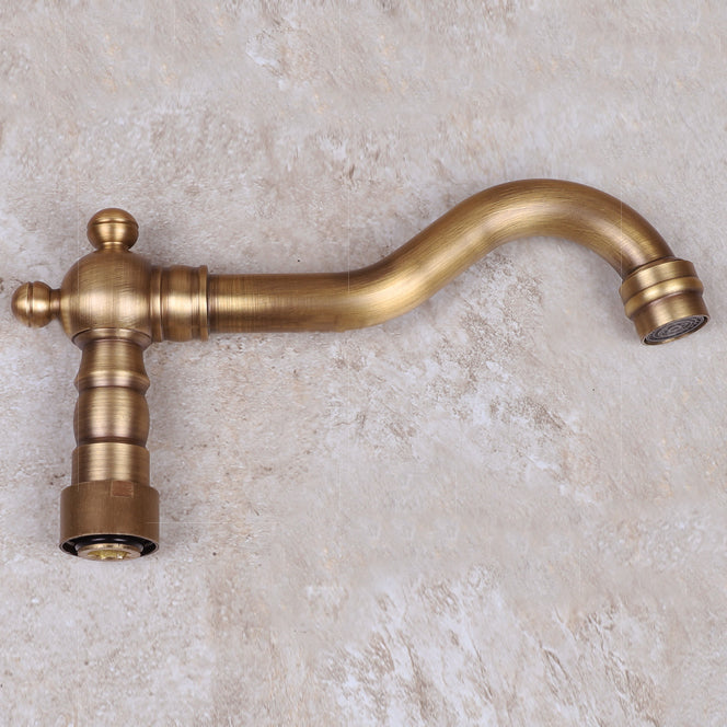 Vintage Tub Faucet Two Cross Handle Faucet Full Copper Wall Mounted Faucet Clearhalo 'Bathroom Remodel & Bathroom Fixtures' 'Bathtub Faucets' 'bathtub_faucets' 'Home Improvement' 'home_improvement' 'home_improvement_bathtub_faucets' 6757898