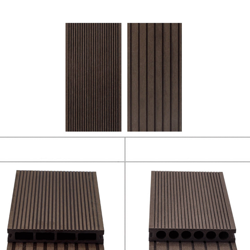 Outdoor Wooden Decking Tiles Waterproof Striped Pattern Flooring Board Clearhalo 'Home Improvement' 'home_improvement' 'home_improvement_outdoor_deck_tiles_planks' 'Outdoor Deck Tiles & Planks' 'Outdoor Flooring & Tile' 'Outdoor Remodel' 'outdoor_deck_tiles_planks' 6758048