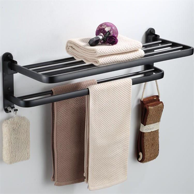 Modern Bathroom Hardware Paper Holder Bath Shelf Bathroom Accessory Kit Clearhalo 'Bathroom Hardware Sets' 'Bathroom Hardware' 'Bathroom Remodel & Bathroom Fixtures' 'bathroom_hardware_sets' 'Home Improvement' 'home_improvement' 'home_improvement_bathroom_hardware_sets' 6763334