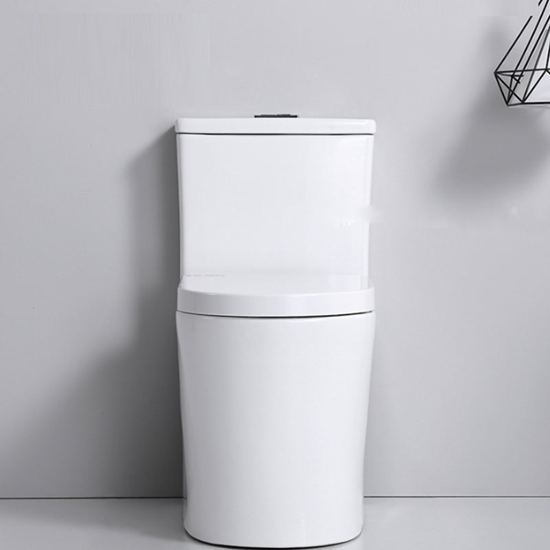 Contemporary One Piece Flush Toilet Floor Mounted Urine Toilet for Washroom Clearhalo 'Bathroom Remodel & Bathroom Fixtures' 'Home Improvement' 'home_improvement' 'home_improvement_toilets' 'Toilets & Bidets' 'Toilets' 6764811