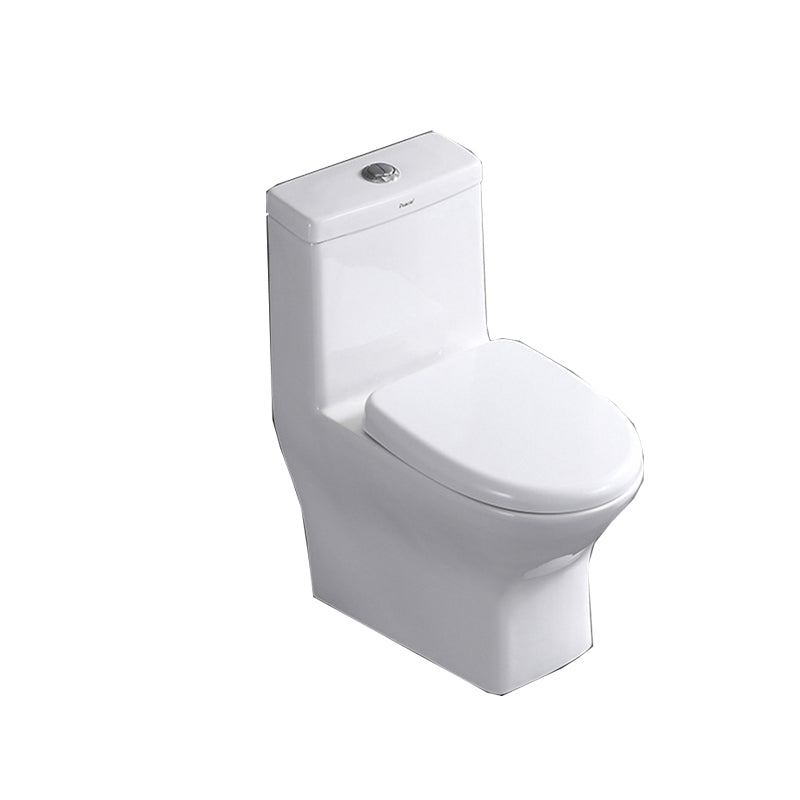 Contemporary One Piece Flush Toilet Floor Mounted Urine Toilet for Washroom Clearhalo 'Bathroom Remodel & Bathroom Fixtures' 'Home Improvement' 'home_improvement' 'home_improvement_toilets' 'Toilets & Bidets' 'Toilets' 6764812