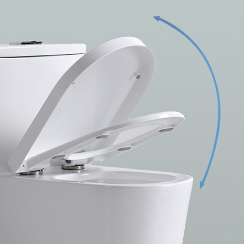 Contemporary One Piece Flush Toilet Floor Mounted Urine Toilet for Washroom Clearhalo 'Bathroom Remodel & Bathroom Fixtures' 'Home Improvement' 'home_improvement' 'home_improvement_toilets' 'Toilets & Bidets' 'Toilets' 6764813