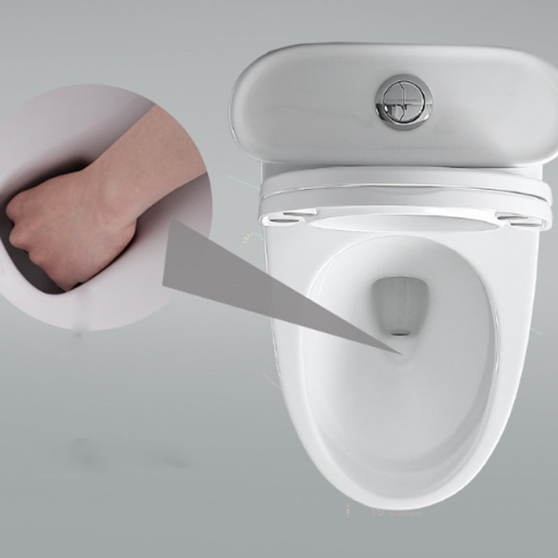 Contemporary One Piece Flush Toilet Floor Mounted Urine Toilet for Washroom Clearhalo 'Bathroom Remodel & Bathroom Fixtures' 'Home Improvement' 'home_improvement' 'home_improvement_toilets' 'Toilets & Bidets' 'Toilets' 6764814