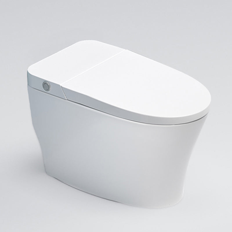 Modern Concealed Tank Urine Toilet One Piece Floor Mount Toilet Bowl with Toilet Seat 15"L x 27"W x 18"H White 16" Clearhalo 'Bathroom Remodel & Bathroom Fixtures' 'Home Improvement' 'home_improvement' 'home_improvement_toilets' 'Toilets & Bidets' 'Toilets' 6764880