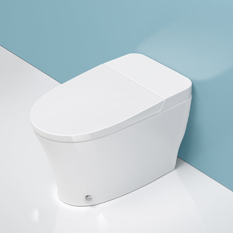 Modern Concealed Tank Urine Toilet One Piece Floor Mount Toilet Bowl with Toilet Seat 15"L x 27"W x 18"H White 12" Clearhalo 'Bathroom Remodel & Bathroom Fixtures' 'Home Improvement' 'home_improvement' 'home_improvement_toilets' 'Toilets & Bidets' 'Toilets' 6764881