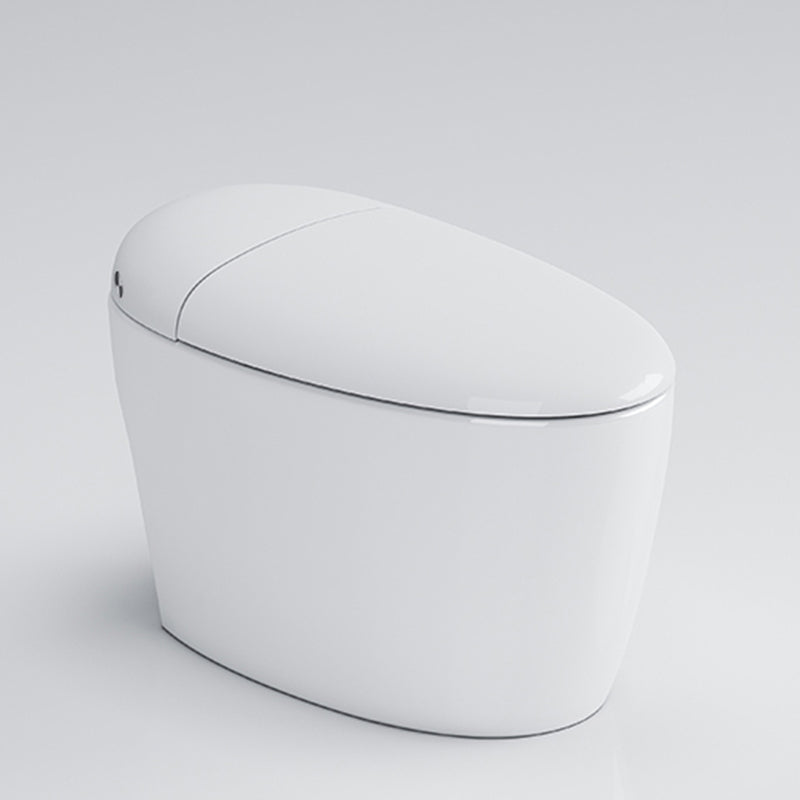 Modern Concealed Tank Urine Toilet One Piece Floor Mount Toilet Bowl with Toilet Seat 17"L x 27"W x 17"H White Clearhalo 'Bathroom Remodel & Bathroom Fixtures' 'Home Improvement' 'home_improvement' 'home_improvement_toilets' 'Toilets & Bidets' 'Toilets' 6764882