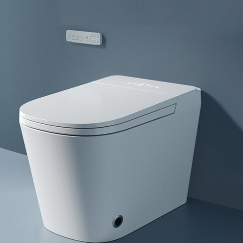Modern Urine Toilet Concealed Tank Floor Mount Toilet Bowl with Toilet Seat Automatic Lid 12" Clearhalo 'Bathroom Remodel & Bathroom Fixtures' 'Home Improvement' 'home_improvement' 'home_improvement_toilets' 'Toilets & Bidets' 'Toilets' 6764906