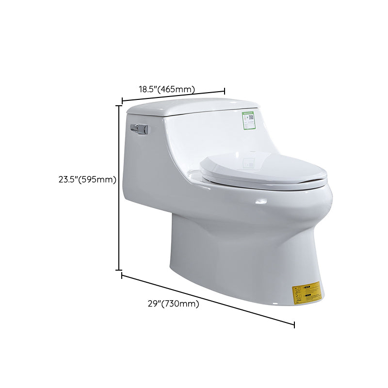 Traditional All-In-One Toilet Bowl Floor Mounted Urine Toilet for Bathroom Clearhalo 'Bathroom Remodel & Bathroom Fixtures' 'Home Improvement' 'home_improvement' 'home_improvement_toilets' 'Toilets & Bidets' 'Toilets' 6764944