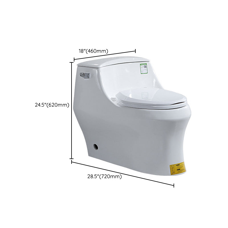 Traditional All-In-One Toilet Bowl Floor Mounted Urine Toilet for Bathroom Clearhalo 'Bathroom Remodel & Bathroom Fixtures' 'Home Improvement' 'home_improvement' 'home_improvement_toilets' 'Toilets & Bidets' 'Toilets' 6764945