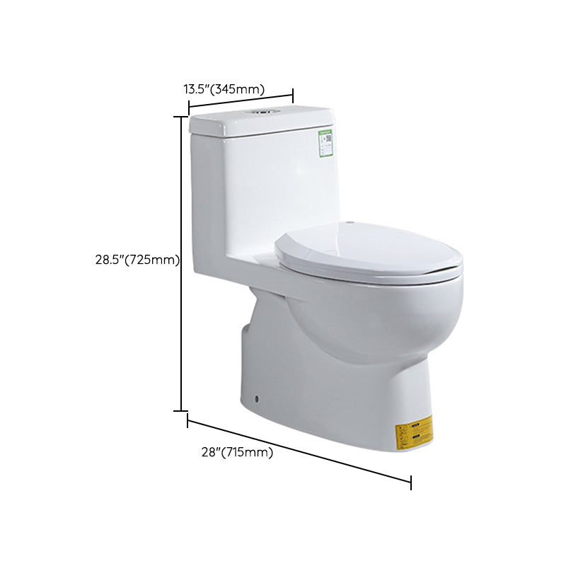 Traditional All-In-One Toilet Bowl Floor Mounted Urine Toilet for Bathroom Clearhalo 'Bathroom Remodel & Bathroom Fixtures' 'Home Improvement' 'home_improvement' 'home_improvement_toilets' 'Toilets & Bidets' 'Toilets' 6764946