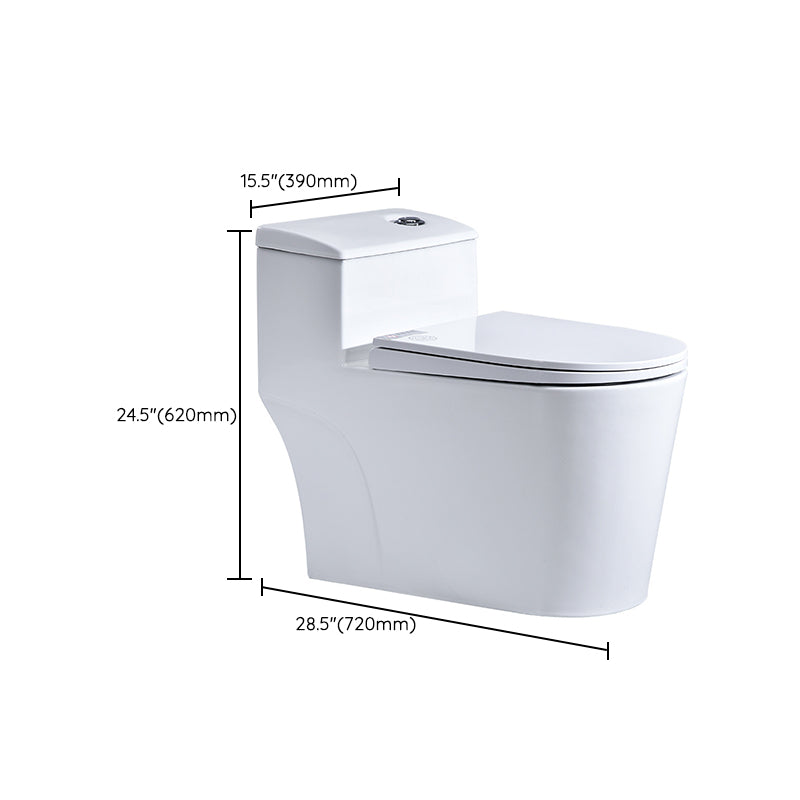 Modern One Piece Toilet Bowl Floor Mounted Urine Toilet for Bathroom Clearhalo 'Bathroom Remodel & Bathroom Fixtures' 'Home Improvement' 'home_improvement' 'home_improvement_toilets' 'Toilets & Bidets' 'Toilets' 6764960