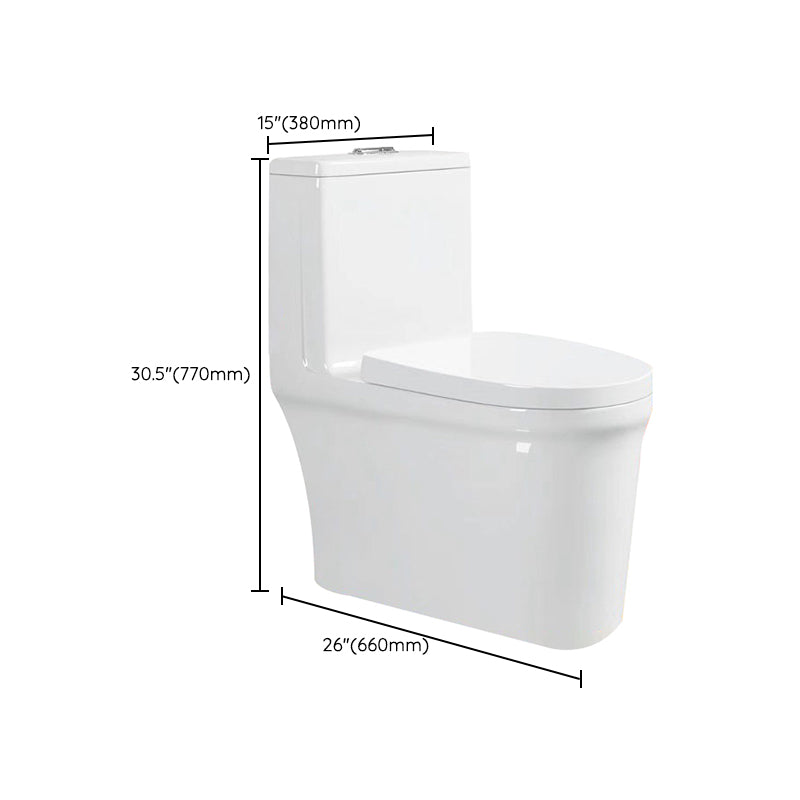 Modern One Piece Toilet Bowl Floor Mounted Urine Toilet for Bathroom Clearhalo 'Bathroom Remodel & Bathroom Fixtures' 'Home Improvement' 'home_improvement' 'home_improvement_toilets' 'Toilets & Bidets' 'Toilets' 6764961