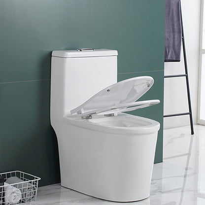 Traditional All-In-One Flush Toilet Floor Mounted Urine Toilet for Bathroom 15"L x 23"W x 29"H 12" Clearhalo 'Bathroom Remodel & Bathroom Fixtures' 'Home Improvement' 'home_improvement' 'home_improvement_toilets' 'Toilets & Bidets' 'Toilets' 6764978
