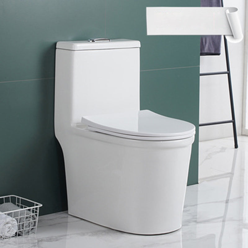 Traditional All-In-One Flush Toilet Floor Mounted Urine Toilet for Bathroom 15"L x 23"W x 29"H 16" Clearhalo 'Bathroom Remodel & Bathroom Fixtures' 'Home Improvement' 'home_improvement' 'home_improvement_toilets' 'Toilets & Bidets' 'Toilets' 6764979