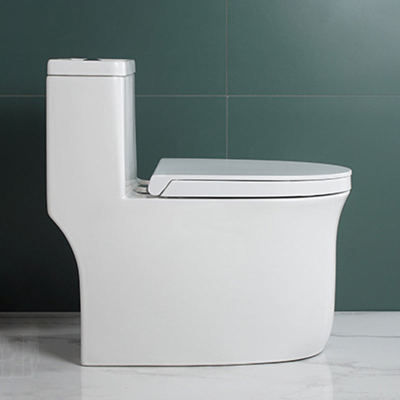 Traditional All-In-One Flush Toilet Floor Mounted Urine Toilet for Bathroom 15"L x 27"W x 27"H 12" Clearhalo 'Bathroom Remodel & Bathroom Fixtures' 'Home Improvement' 'home_improvement' 'home_improvement_toilets' 'Toilets & Bidets' 'Toilets' 6764980