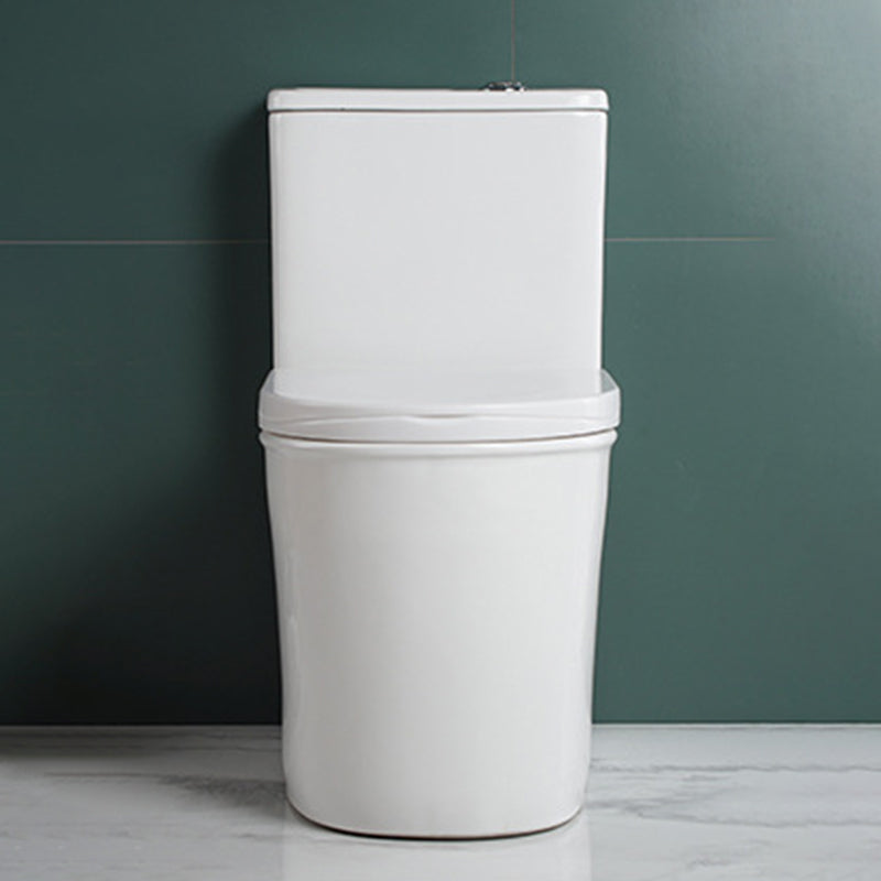 Traditional All-In-One Flush Toilet Floor Mounted Urine Toilet for Bathroom 16"L x 27"W x 31"H 12" Clearhalo 'Bathroom Remodel & Bathroom Fixtures' 'Home Improvement' 'home_improvement' 'home_improvement_toilets' 'Toilets & Bidets' 'Toilets' 6764982