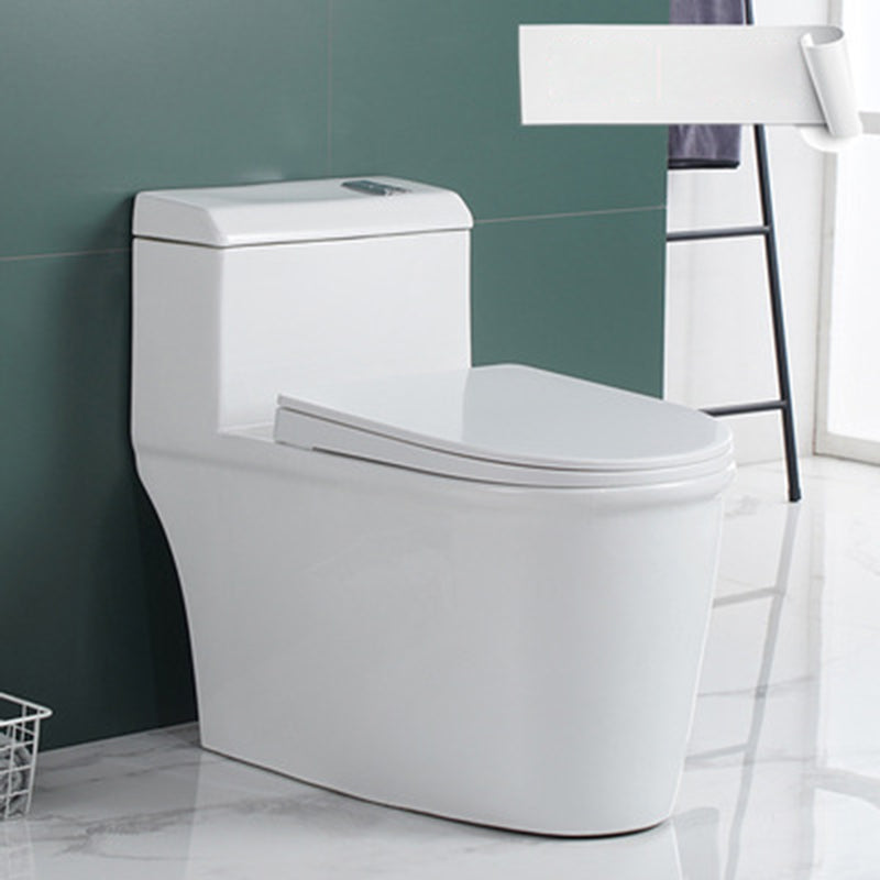 Traditional All-In-One Flush Toilet Floor Mounted Urine Toilet for Bathroom 15"L x 28"W x 26"H Clearhalo 'Bathroom Remodel & Bathroom Fixtures' 'Home Improvement' 'home_improvement' 'home_improvement_toilets' 'Toilets & Bidets' 'Toilets' 6764984