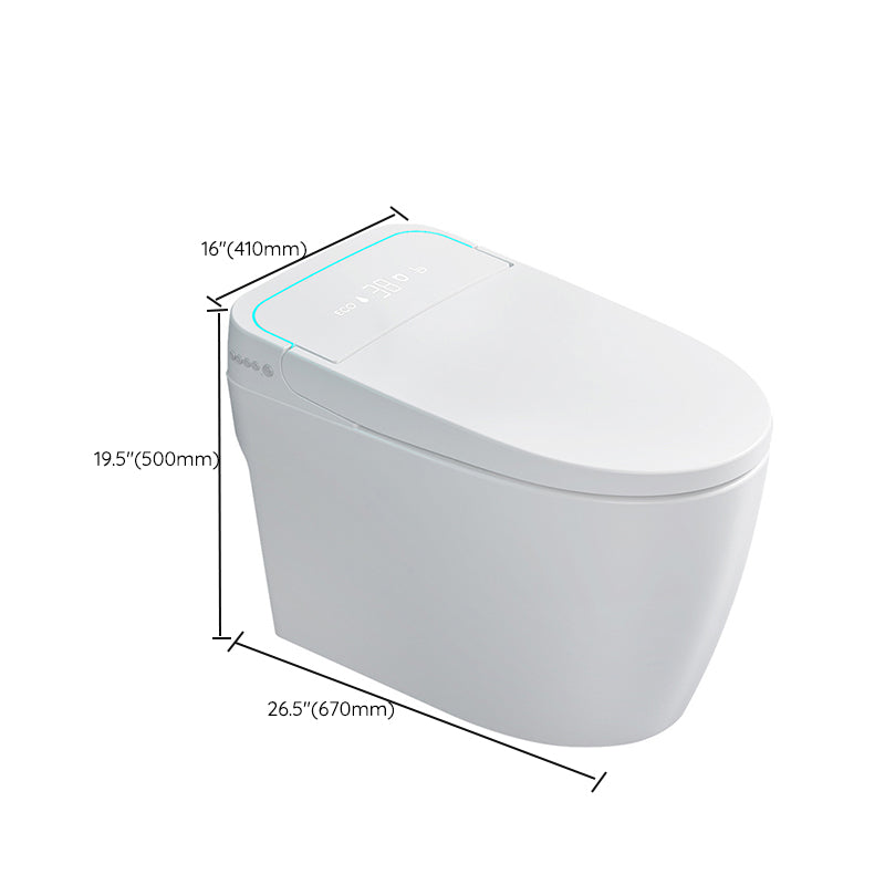 Modern Urine Toilet One-Piece Toilet Floor Mounted ABS Siphon Jet Toilet Clearhalo 'Bathroom Remodel & Bathroom Fixtures' 'Home Improvement' 'home_improvement' 'home_improvement_toilets' 'Toilets & Bidets' 'Toilets' 6765008