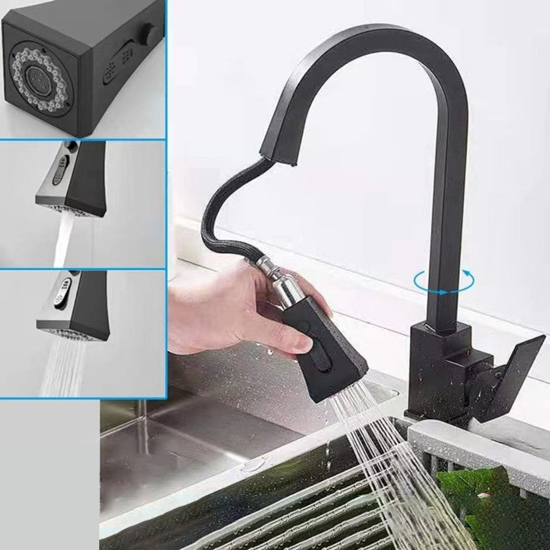 Traditional 1-Handle Faucet Copper with Pull out Sprayer with Water Dispenser Faucet Clearhalo 'Home Improvement' 'home_improvement' 'home_improvement_kitchen_faucets' 'Kitchen Faucets' 'Kitchen Remodel & Kitchen Fixtures' 'Kitchen Sinks & Faucet Components' 'kitchen_faucets' 6771520