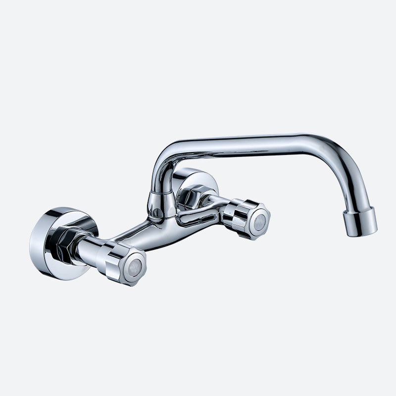 1-Handle 2-Holds Faucets with Water Dispenser Standard Kitchen Faucets 2.4" Clearhalo 'Home Improvement' 'home_improvement' 'home_improvement_kitchen_faucets' 'Kitchen Faucets' 'Kitchen Remodel & Kitchen Fixtures' 'Kitchen Sinks & Faucet Components' 'kitchen_faucets' 6771664
