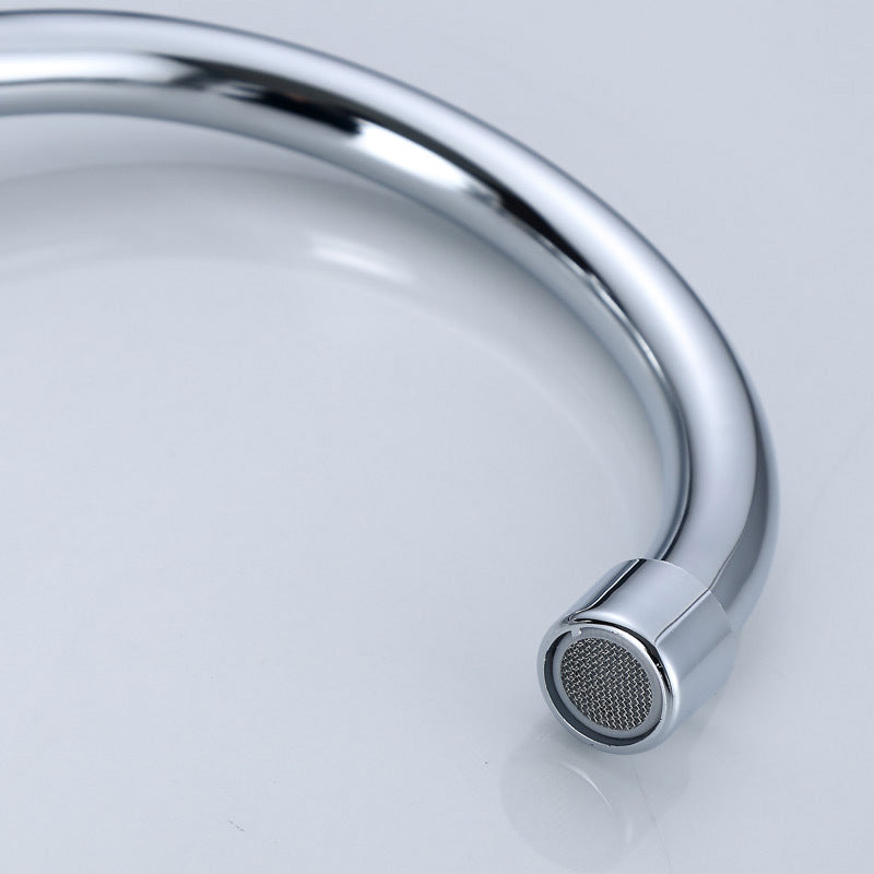 1-Handle 2-Holds Faucets with Water Dispenser Standard Kitchen Faucets Clearhalo 'Home Improvement' 'home_improvement' 'home_improvement_kitchen_faucets' 'Kitchen Faucets' 'Kitchen Remodel & Kitchen Fixtures' 'Kitchen Sinks & Faucet Components' 'kitchen_faucets' 6771667