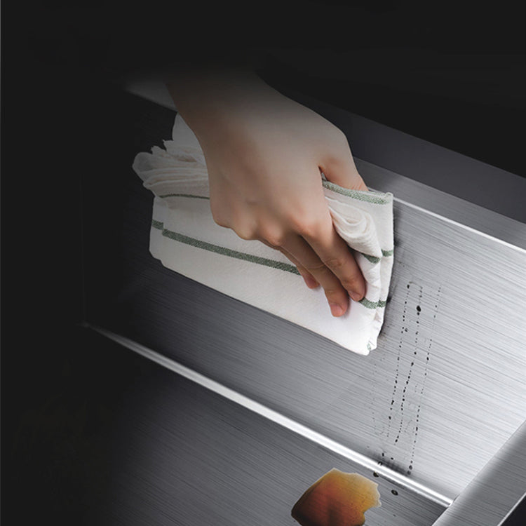 Classic Style Kitchen Sink Drop-In Stainless Steel Corrosion Resistant Kitchen Sink Clearhalo 'Home Improvement' 'home_improvement' 'home_improvement_kitchen_sinks' 'Kitchen Remodel & Kitchen Fixtures' 'Kitchen Sinks & Faucet Components' 'Kitchen Sinks' 'kitchen_sinks' 6771929