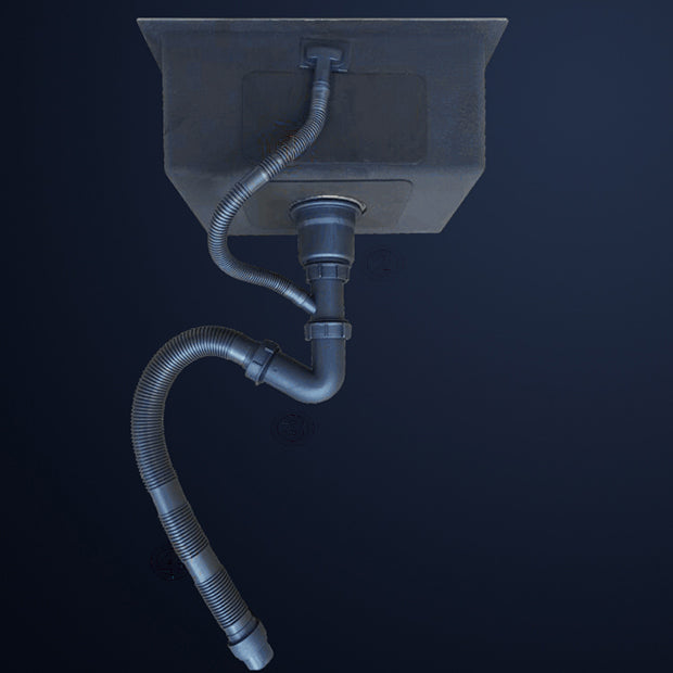 Contemporary Style Kitchen Sink Stainless Steel Rectangle Kitchen Sink Clearhalo 'Home Improvement' 'home_improvement' 'home_improvement_kitchen_sinks' 'Kitchen Remodel & Kitchen Fixtures' 'Kitchen Sinks & Faucet Components' 'Kitchen Sinks' 'kitchen_sinks' 6771958