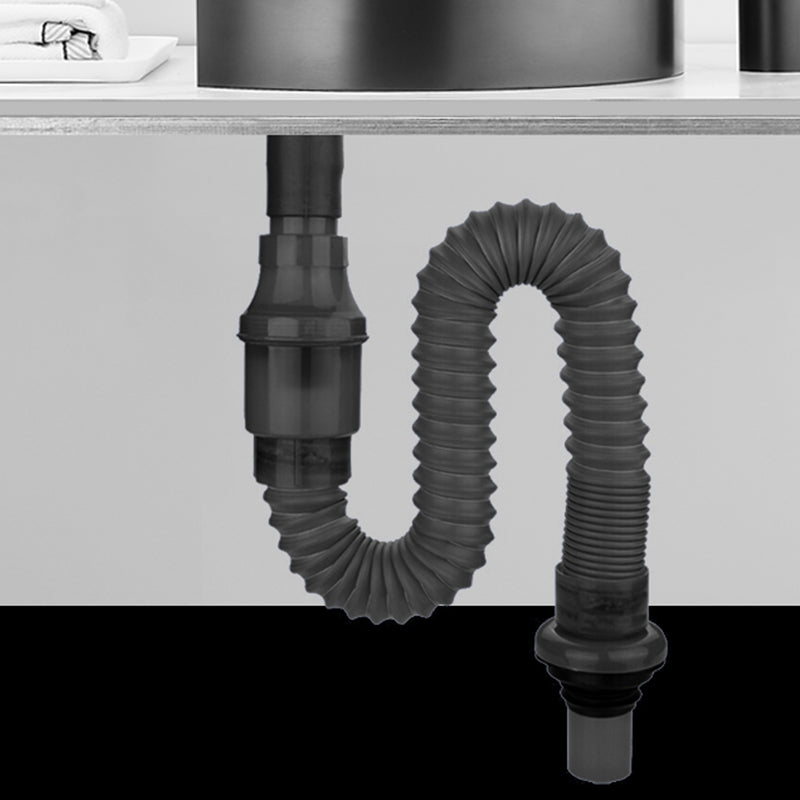 Modern Bathroom Sink Metal Round Vessel Bathroom Sink with Pop-Up Drain Clearhalo 'Bathroom Remodel & Bathroom Fixtures' 'Bathroom Sinks & Faucet Components' 'Bathroom Sinks' 'bathroom_sink' 'Home Improvement' 'home_improvement' 'home_improvement_bathroom_sink' 6772356