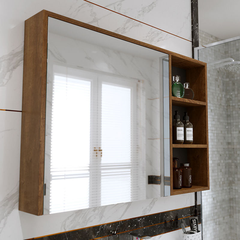 Traditional Sink Vanity Wooden Vanity Cabinet with Mirror Cabinet Clearhalo 'Bathroom Remodel & Bathroom Fixtures' 'Bathroom Vanities' 'bathroom_vanities' 'Home Improvement' 'home_improvement' 'home_improvement_bathroom_vanities' 6772431