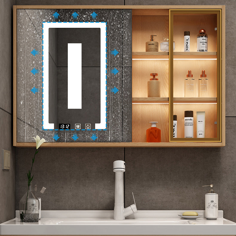 Wall Mount Vanity Mirror Single Sink Rectangle Door Wood Vanity with Drawers Clearhalo 'Bathroom Remodel & Bathroom Fixtures' 'Bathroom Vanities' 'bathroom_vanities' 'Home Improvement' 'home_improvement' 'home_improvement_bathroom_vanities' 6772645