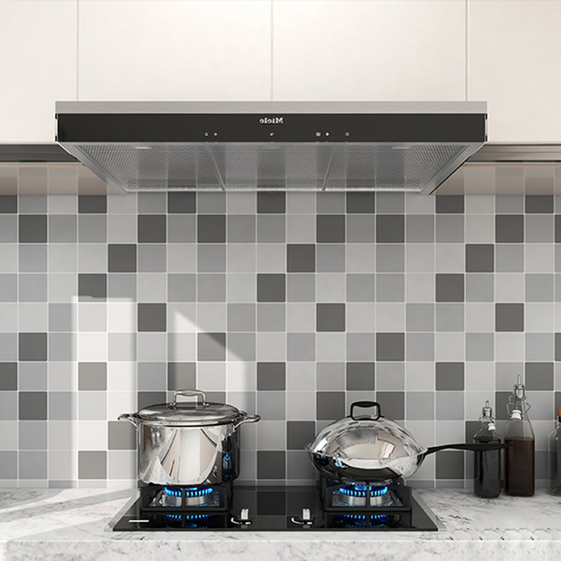 Modern Backsplash Wallpaper Smooth Peel and Stick Backsplash Tiles for Kitchen Grey Clearhalo 'Flooring 'Home Improvement' 'home_improvement' 'home_improvement_peel_stick_blacksplash' 'Peel & Stick Backsplash Tile' 'peel_stick_blacksplash' 'Walls & Ceilings' Walls and Ceiling' 6772826