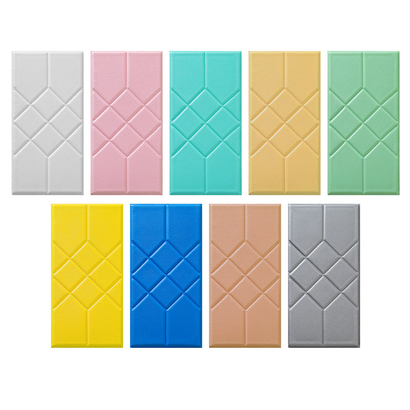 Modern Pvc Paneling Smooth Wall Interior 3D Living Room Plank Set of 2 Clearhalo 'Flooring 'Home Improvement' 'home_improvement' 'home_improvement_wall_paneling' 'Wall Paneling' 'wall_paneling' 'Walls & Ceilings' Walls and Ceiling' 6772879