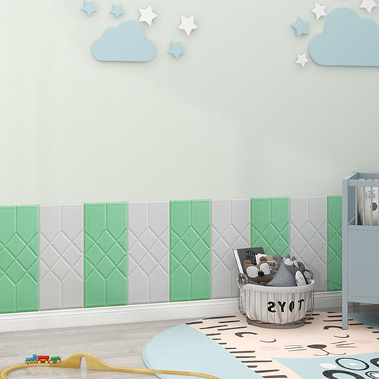 Modern Pvc Paneling Smooth Wall Interior 3D Living Room Plank Set of 2 Clearhalo 'Flooring 'Home Improvement' 'home_improvement' 'home_improvement_wall_paneling' 'Wall Paneling' 'wall_paneling' 'Walls & Ceilings' Walls and Ceiling' 6772891