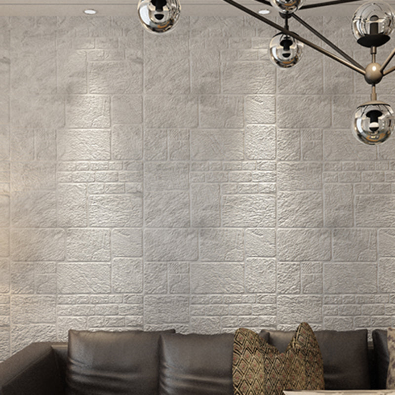 Modern Pvc Paneling Smooth Wall Interior 3D Living Room Plank Set of 1 Clearhalo 'Flooring 'Home Improvement' 'home_improvement' 'home_improvement_wall_paneling' 'Wall Paneling' 'wall_paneling' 'Walls & Ceilings' Walls and Ceiling' 6772929