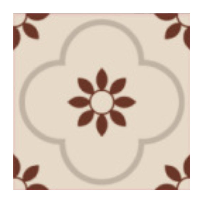 Peel and Stick PVC Flooring Matte Vinyl Flooring with Floral Pattern Brown Clearhalo 'Flooring 'Home Improvement' 'home_improvement' 'home_improvement_vinyl_flooring' 'Vinyl Flooring' 'vinyl_flooring' Walls and Ceiling' 6772943