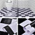 Patterned Vinyl Flooring PVC Peel and Stick Vinyl Flooring with Low Gloss Black/ White Plaid Clearhalo 'Flooring 'Home Improvement' 'home_improvement' 'home_improvement_vinyl_flooring' 'Vinyl Flooring' 'vinyl_flooring' Walls and Ceiling' 6773027