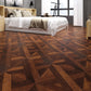 Vintage Laminate Flooring Wooden Indoor Wooden Living Room Laminate Floor Dark Brown Clearhalo 'Flooring 'Home Improvement' 'home_improvement' 'home_improvement_laminate_flooring' 'Laminate Flooring' 'laminate_flooring' Walls and Ceiling' 6773105