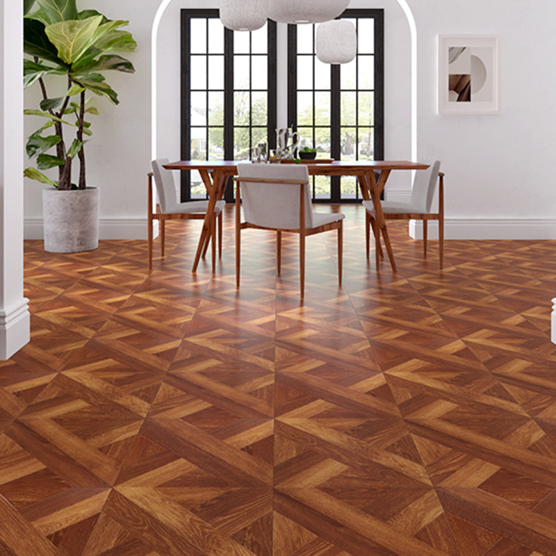 Vintage Laminate Flooring Wooden Indoor Wooden Living Room Laminate Floor Chocolate Clearhalo 'Flooring 'Home Improvement' 'home_improvement' 'home_improvement_laminate_flooring' 'Laminate Flooring' 'laminate_flooring' Walls and Ceiling' 6773121