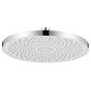 Round Fixed Shower Head High Flow Aerating Wall-Mount Showerhead Clearhalo 'Bathroom Remodel & Bathroom Fixtures' 'Home Improvement' 'home_improvement' 'home_improvement_shower_heads' 'Shower Heads' 'shower_heads' 'Showers & Bathtubs Plumbing' 'Showers & Bathtubs' 6773300