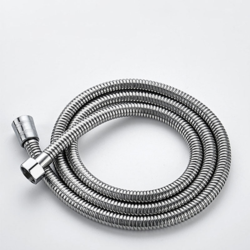 Round Handheld Shower Head Self-Cleaning Wall-Mount Shower Head Clearhalo 'Bathroom Remodel & Bathroom Fixtures' 'Home Improvement' 'home_improvement' 'home_improvement_shower_heads' 'Shower Heads' 'shower_heads' 'Showers & Bathtubs Plumbing' 'Showers & Bathtubs' 6773488