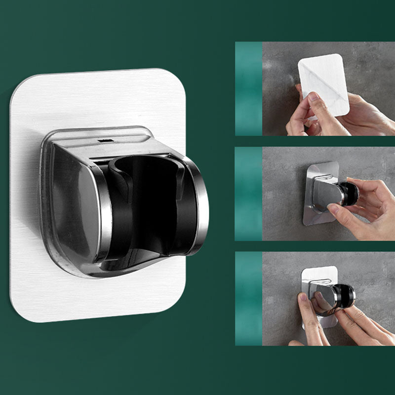 Round Handheld Shower Head Self-Cleaning Wall-Mount Shower Head Clearhalo 'Bathroom Remodel & Bathroom Fixtures' 'Home Improvement' 'home_improvement' 'home_improvement_shower_heads' 'Shower Heads' 'shower_heads' 'Showers & Bathtubs Plumbing' 'Showers & Bathtubs' 6773489