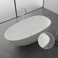 Modern Stone Soaking Bathtub Antique Finish Freestanding Bath Tub White 67"L x 35"W x 22"H Clearhalo 'Bathroom Remodel & Bathroom Fixtures' 'Bathtubs' 'Home Improvement' 'home_improvement' 'home_improvement_bathtubs' 'Showers & Bathtubs' 6773996