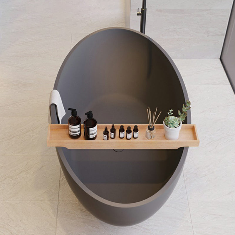 Modern 22.05-inch Tall Stone Bath Tub Freestanding Soaking Bathtub Clearhalo 'Bathroom Remodel & Bathroom Fixtures' 'Bathtubs' 'Home Improvement' 'home_improvement' 'home_improvement_bathtubs' 'Showers & Bathtubs' 6774017