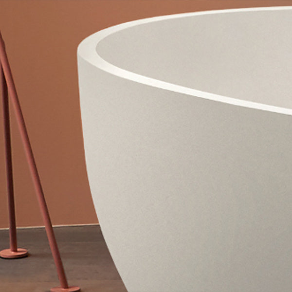 Modern Soaking Oval Bathtub Antique Finish Freestanding Bath Tub Clearhalo 'Bathroom Remodel & Bathroom Fixtures' 'Bathtubs' 'Home Improvement' 'home_improvement' 'home_improvement_bathtubs' 'Showers & Bathtubs' 6774061