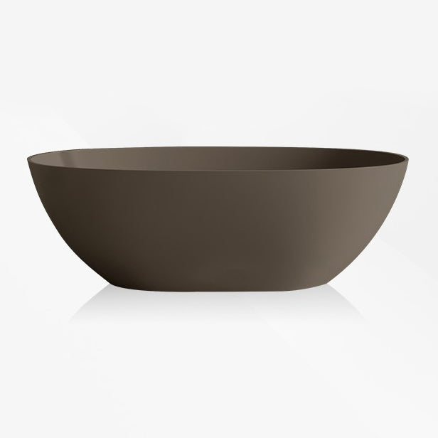 Stone Soaking Bathtub Modern Antique Finish Freestanding Bath Tub Khaki Clearhalo 'Bathroom Remodel & Bathroom Fixtures' 'Bathtubs' 'Home Improvement' 'home_improvement' 'home_improvement_bathtubs' 'Showers & Bathtubs' 6774102