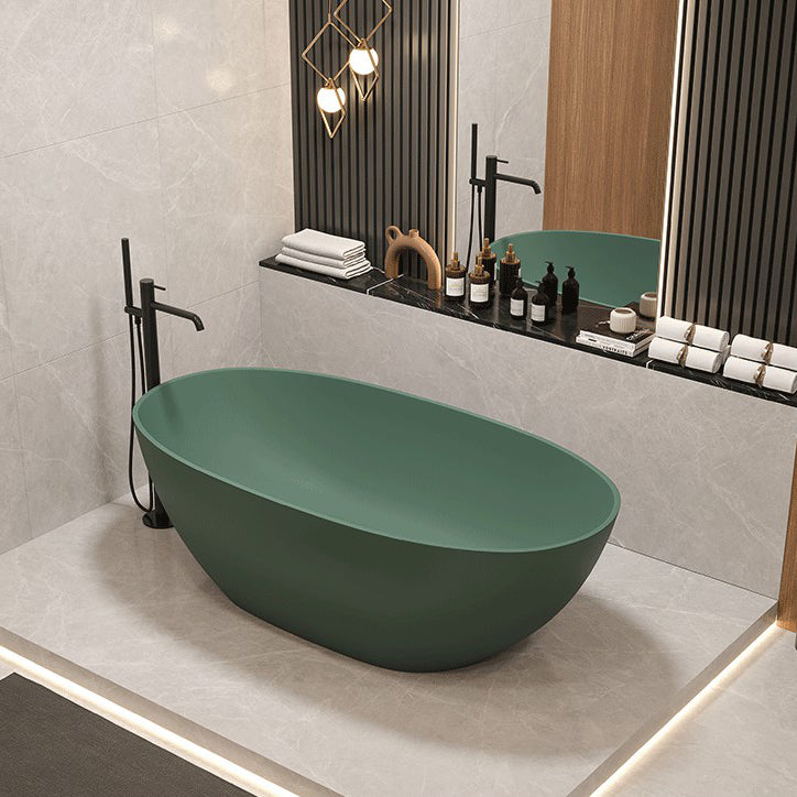 Stone Soaking Bathtub Modern Antique Finish Freestanding Bath Tub Clearhalo 'Bathroom Remodel & Bathroom Fixtures' 'Bathtubs' 'Home Improvement' 'home_improvement' 'home_improvement_bathtubs' 'Showers & Bathtubs' 6774108