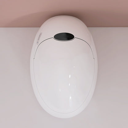 Modern Toilet One Piece Floor Mounted Flush Toilet with Toilet Seat 16" Clearhalo 'Bathroom Remodel & Bathroom Fixtures' 'Home Improvement' 'home_improvement' 'home_improvement_toilets' 'Toilets & Bidets' 'Toilets' 6774350