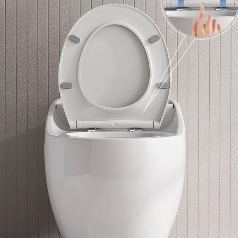 Modern Urine Toilet Concealed Tank One Piece Ceramic Toilet Bowl with Seat Clearhalo 'Bathroom Remodel & Bathroom Fixtures' 'Home Improvement' 'home_improvement' 'home_improvement_toilets' 'Toilets & Bidets' 'Toilets' 6774376