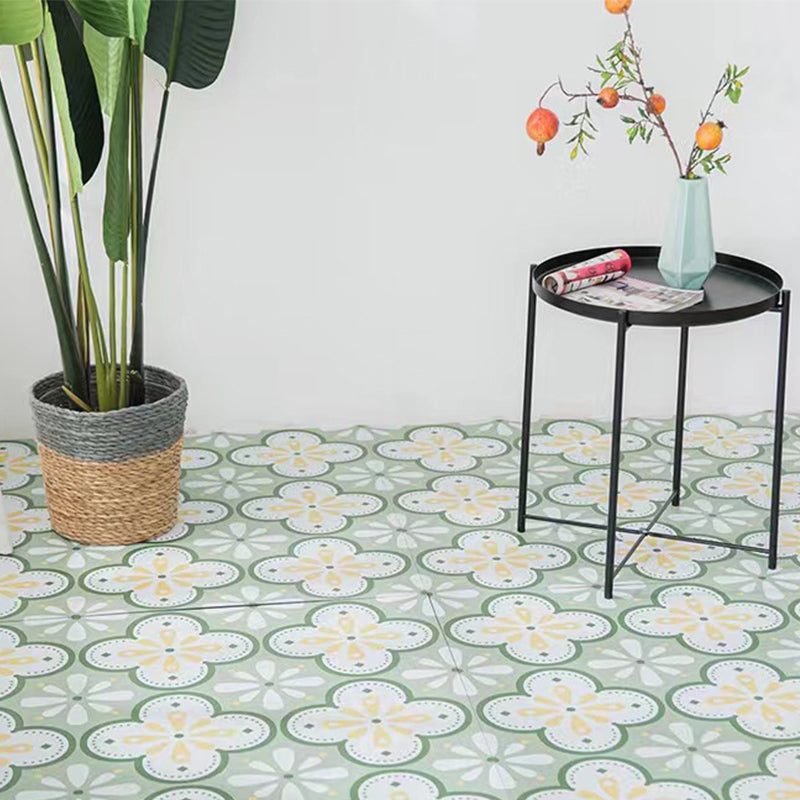 Square Vinyl Flooring Peel and Stick Stone Design PVC Flooring for Living Room Light Blue-White Clearhalo 'Flooring 'Home Improvement' 'home_improvement' 'home_improvement_vinyl_flooring' 'Vinyl Flooring' 'vinyl_flooring' Walls and Ceiling' 6775192